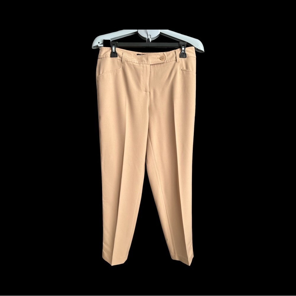Jones New York Chic Camel Women's Straight Leg Pants - Picture 4 of 7